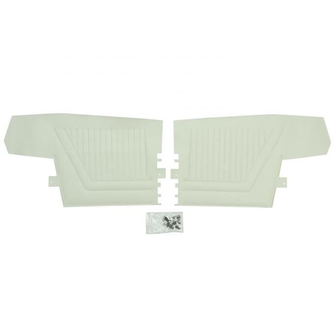 PUI Interiors 1965 Chevrolet Impala SS Convertible White Rear Door Panels D553V