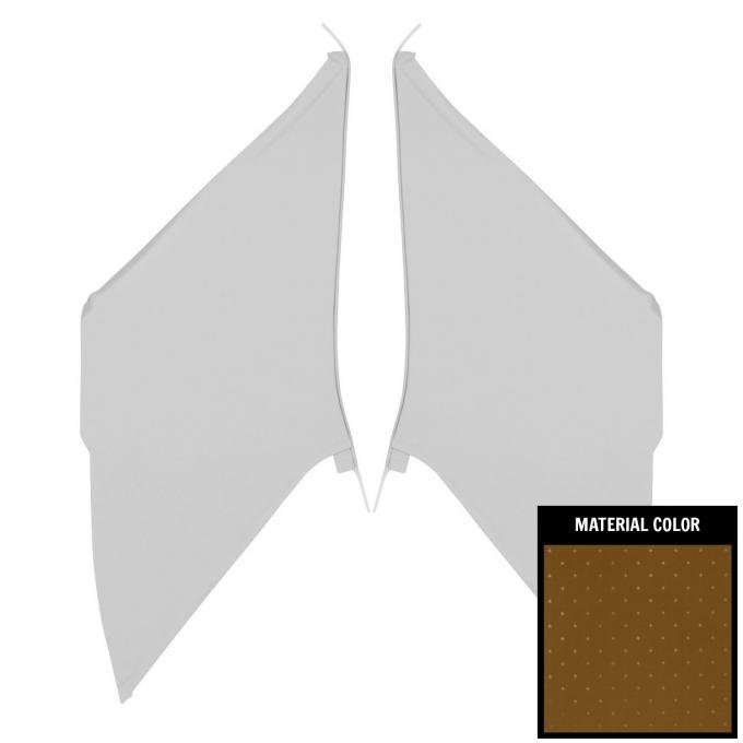 PUI Interiors 1962-1964 Chevrolet Impala Saddle Star Earmuff Boards 62BHB108C