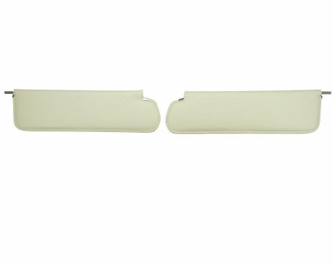 PUI Interiors 1969-1972 Chevrolet/GMC Truck Off White Sun Visors SV2340