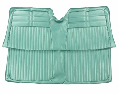 PUI Interiors 1963 Chevrolet Impala Hardtop Aqua Rear Bench Seat Cover 63BS50C