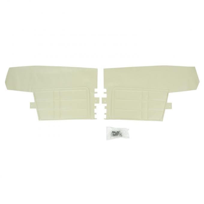 PUI Interiors 1966 Chevrolet Impala SS Convertilble 2-Tone Fawn Rear Door Panels 66BD21V