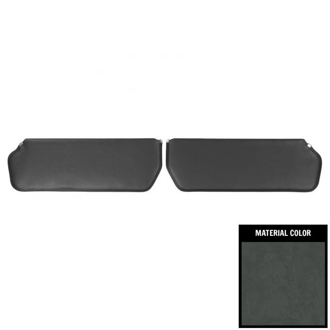 PUI Interiors 1973-1987 Chevrolet Truck Gray Sun Visors SV30Z02