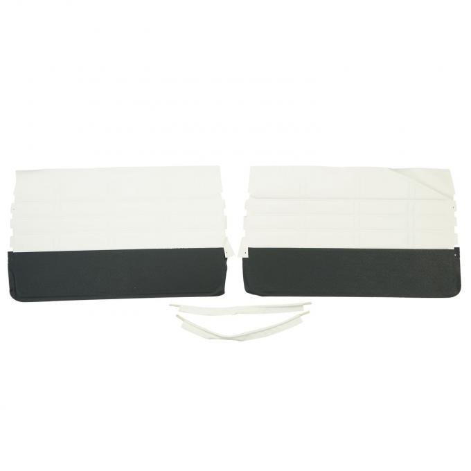 PUI Interiors 1963 Chevrolet Impala/SS White Front Door Panels 63BD69F