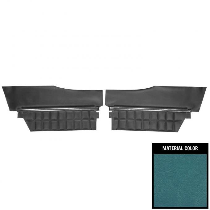 PUI Interiors 1970 Chevrolet Impala Hardtop Bright Blue Rear Door Panels 70BDN14C