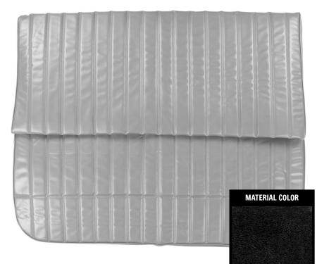 PUI Interiors 1971-1972 Chevrolet Monte Carlo Hardtop Black Rear Bench Seat CoverW/Bolster 71MS10C1