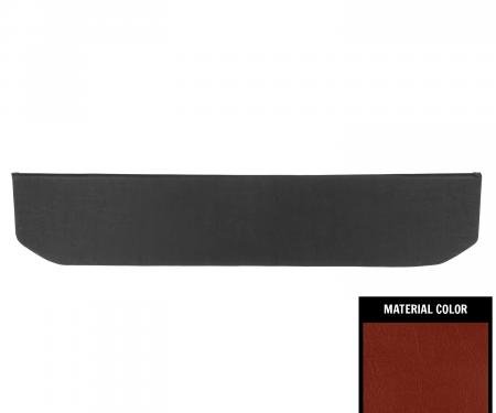 PUI Interiors 1962-64 Chevrolet Corvair Convertible Red Rear Arm Rest Covers 62RS64VB