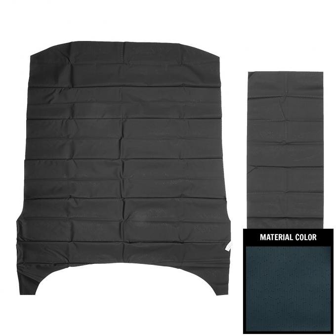 PUI Interiors 1971-1972 Chevrolet Impala Hardtop Dark Blue Perforated Headliner 71BH105B