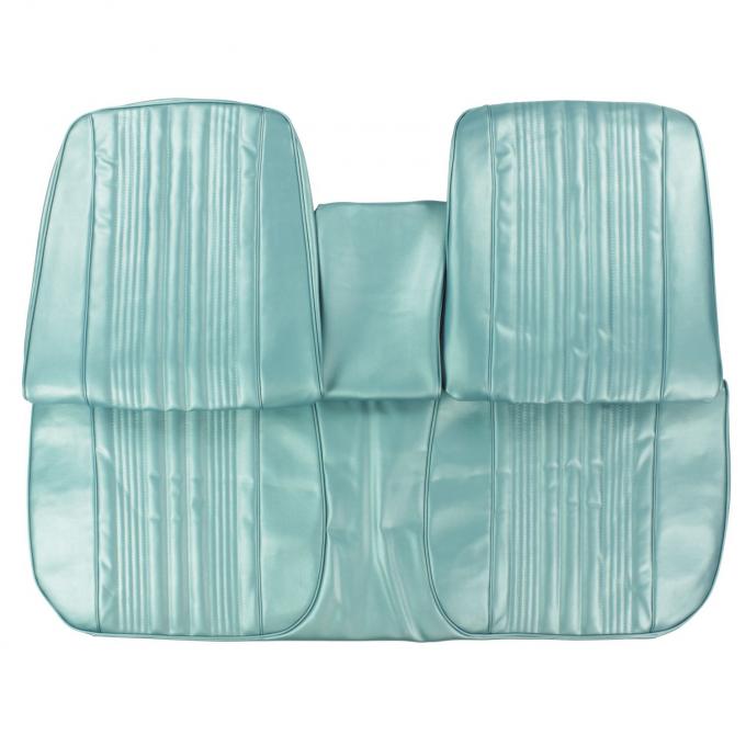 PUI Interiors 1967 Chevrolet Impala/SS Light Blue Bench Seat W/Arm Rest Cover 67BS12BS