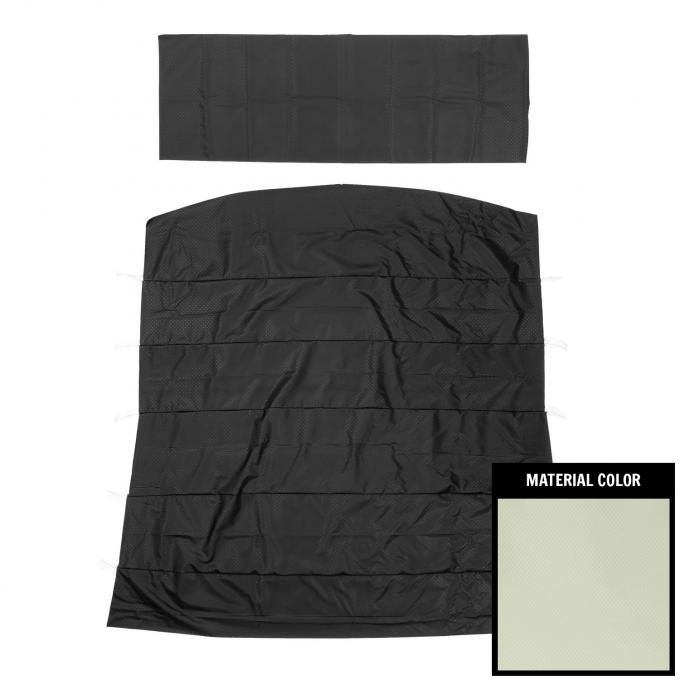 PUI Interiors 1965-1966 Chevrolet Impala Standard White Basketweave Headliner 65BH101AN