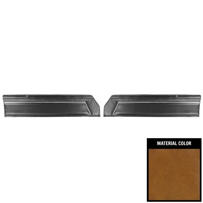 PUI Interiors 1978-1980 Chevrolet Malibu / El Camino Pre-Assembled Camel Front Door Panels 78AD48-P