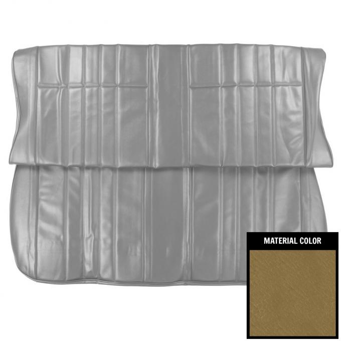 PUI Interiors 1965 Chevrolet Impala 4 Door Wagon Light Saddle Rear Bench Seat Cover 65BS4D35W