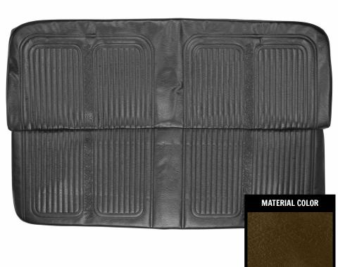 PUI Interiors 1969-1970 Chevrolet Truck Dark Saddle Front Bench Seat Cover 69TS42B