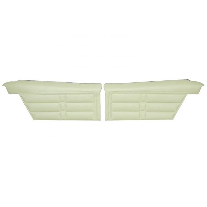 PUI Interiors 1966 Chevrolet Impala SS Hardtop Pre-Assembled Fawn Rear Door Panels 66BD22C-P