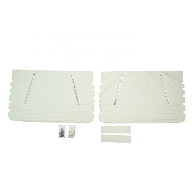 PUI Interiors 1964 Chevrolet Impala White Front Door Panels 64BD69F