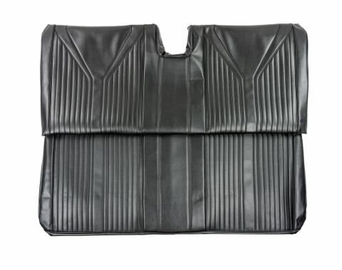 PUI Interiors 1965 Chevrolet Impala/SS Hardtop Black Rear Bench Seat Cover 65BS10C