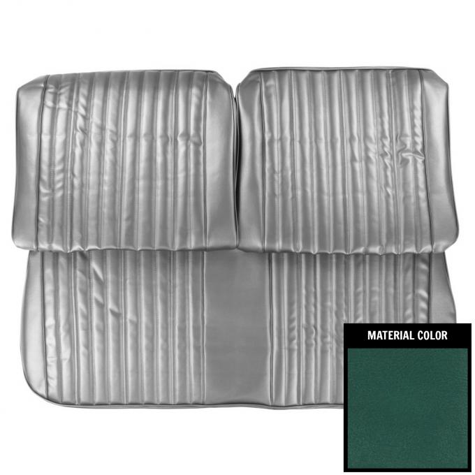 PUI Interiors 1969 Chevrolet Impala/SS Dark Aqua Front Bench Seat Cover 69BS04B