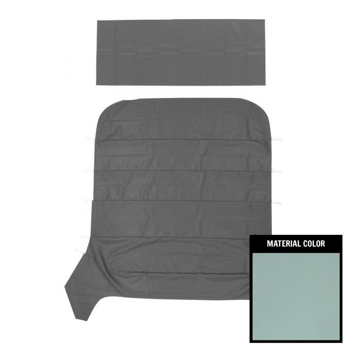 PUI Interiors 1962-1965 Chevrolet Nova Hardtop Light Blue Basketweave Headliner 62XH104A