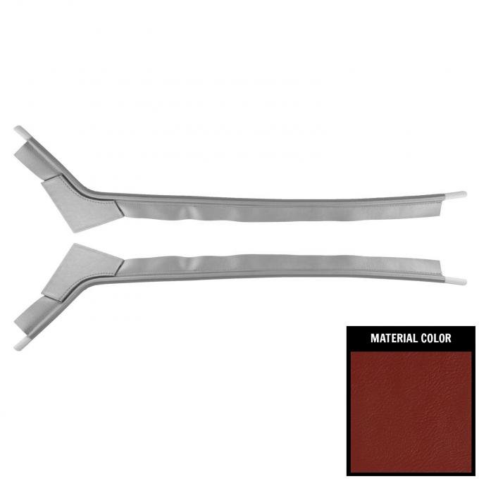 PUI Interiors 1967-1969 Impala/Bonnevelle/Catalina/Grand Prix Hardtop Red Windlace 67BWL30C