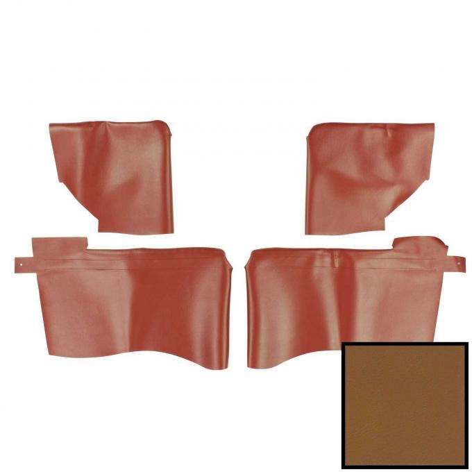 PUI Interiors 1965 Chevrolet Impala SS Convertible Saddle Rear Arm Rest Covers 65BR35