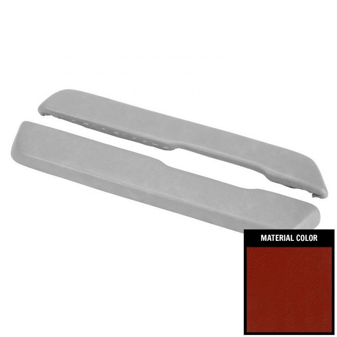 PUI Interiors 1970 Chevrolet Impala 70 Red Arm Rest Pad ARP8-31