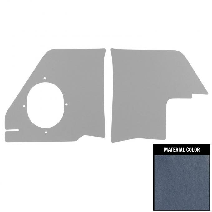 PUI Interiors 1963 Chevrolet Impala Dark Blue Kick Panel W/Air 63BK38A