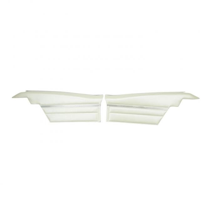 PUI Interiors 1968 Chevrolet Impala Hardtop Pre-Assembled Pearl Rear Door Panels 68BDN28C-P
