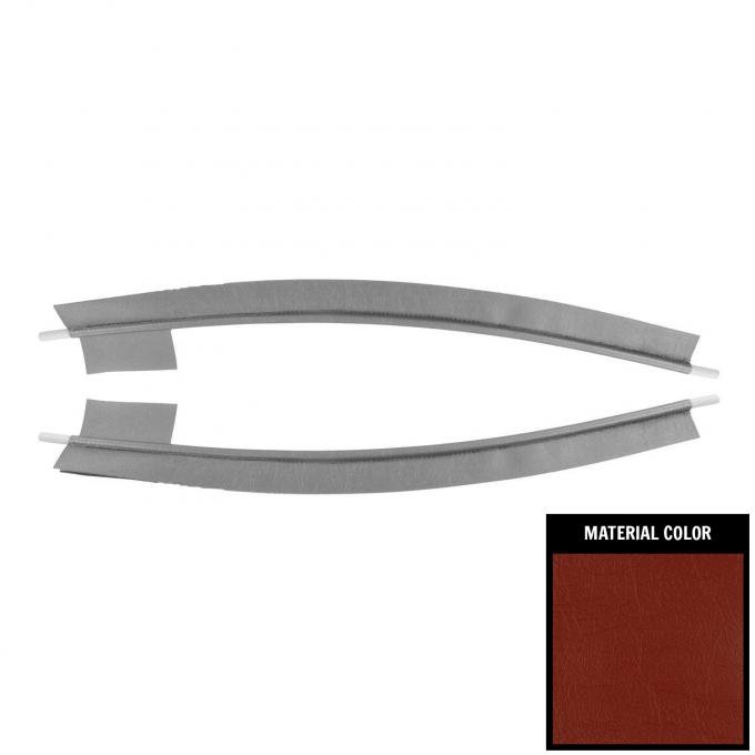 PUI Interiors 1962-1964 Chevrolet Impala Front Dark Red Windlace 62BWL64