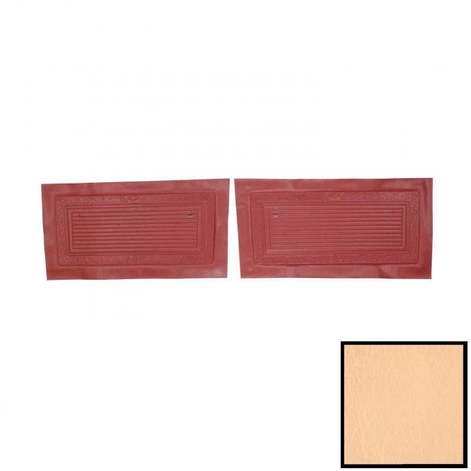 PUI Interiors 1969 Chevrolet Truck Unassembled Off White Front Door Panels 69TD40