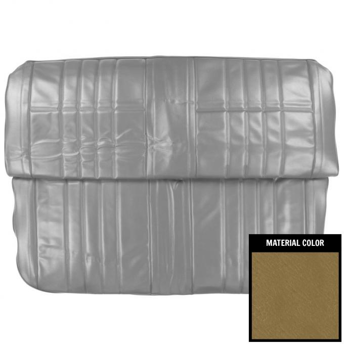 PUI Interiors 1965 Chevrolet Impala 4 Door Sedan/Wagon Light Saddle Front Bench Seat Cover 65BS4D35B