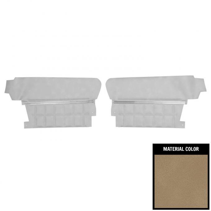 PUI Interiors 1970 Chevrolet Impala Convertible Sandalwood Rear Door Panels 70BDN41V