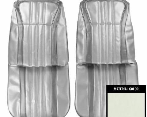 PUI Interiors 1968 Chevrolet Impala/SS Pearl Front Bucket Seat Covers 68BS28U