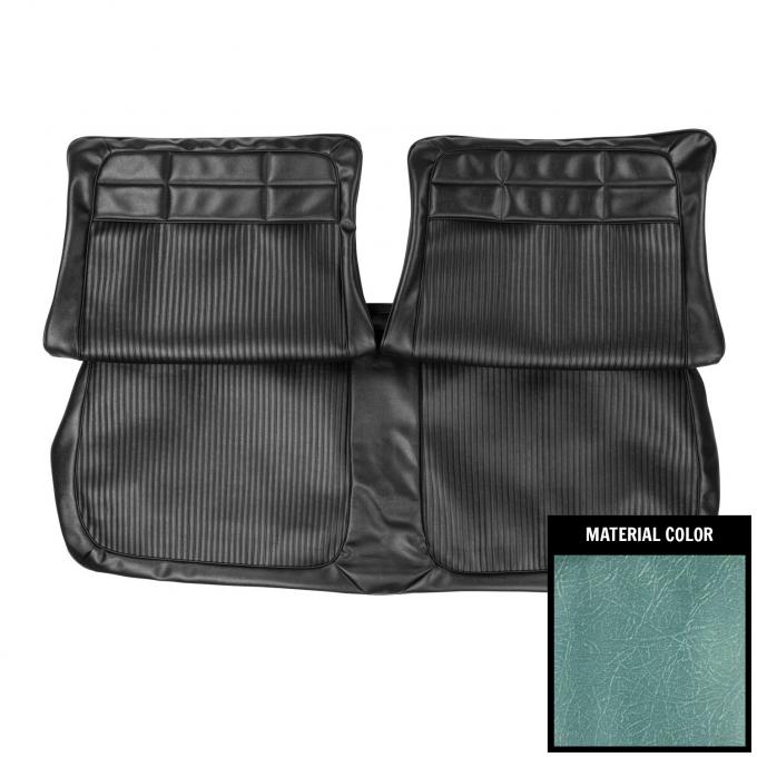 PUI Interiors 1962 Chevrolet Impala Light Blue Front Bench Seat Cover 62BS56B