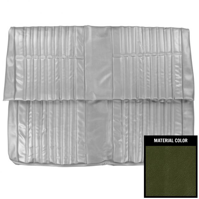 PUI Interiors 1970 Chevrolet Impala Hardtop Dark Metallic Green Rear Bench Seat Cover 70BSN24C