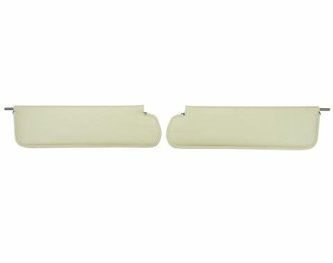 PUI Interiors 1967-1968 Chevrolet/GMC Truck Off White Sun Visors SV2240