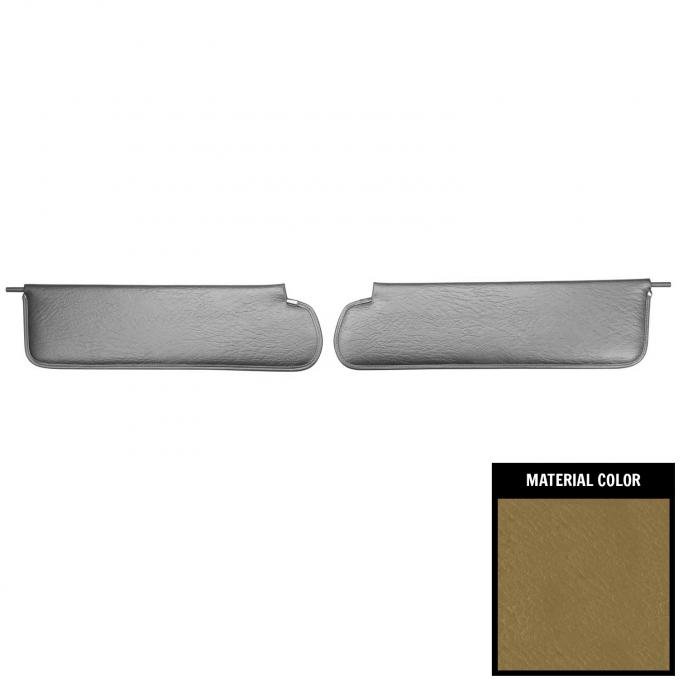 PUI Interiors 1969-1972 Chevrolet/GMC Truck Saddle Sun Visors SV2335