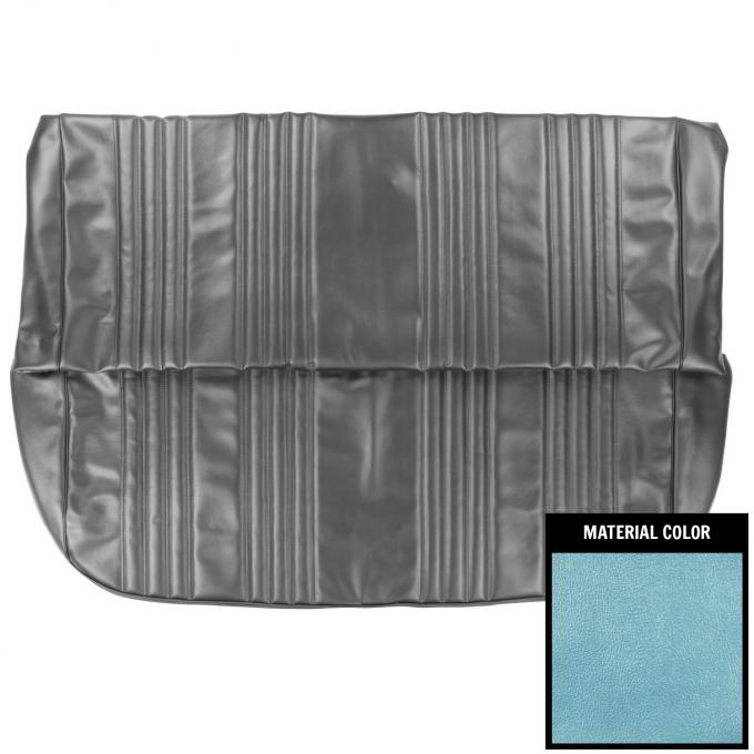 PUI Interiors 1968 Chevrolet Impala 4 Door Hardtop Light Blue Rear Bench Seat Cover 68BS4D12C