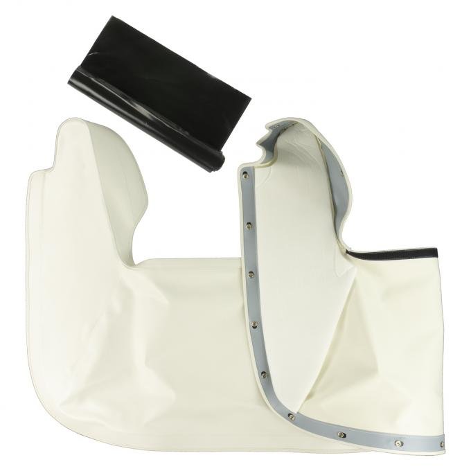 PUI Interiors 1964 Chevrolet Impala White Convertible Top Boot 64BT69