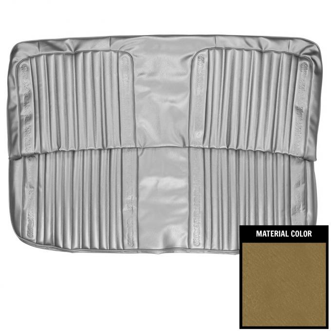 PUI Interiors 1971-1972 Chevrolet Truck Light Saddle Front Bench Seat Cover 71TS35B