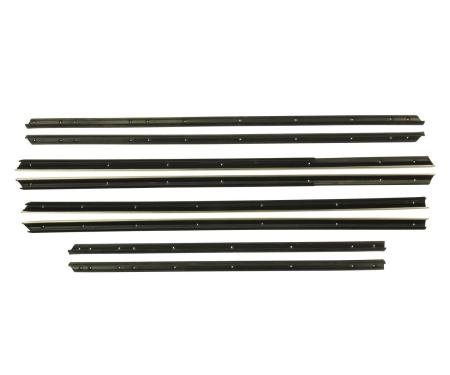 PUI Interiors 1963-1964 Chevrolet Impala 4 Door Hardtop Window Felts F218-3