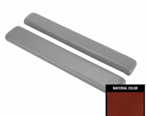 PUI Interiors 1964 Chevrolet Impala Red Arm Rest Pads ARP6-64