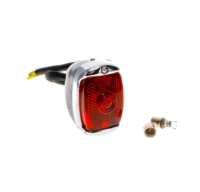 AMD Tail Lamp Assembly, Black Housing, LH, 47-53 Chevy GMC Pickup X950-4047-1L
