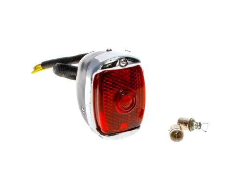 AMD Tail Lamp Assembly, Black Housing, LH, 47-53 Chevy GMC Pickup X950-4047-1L