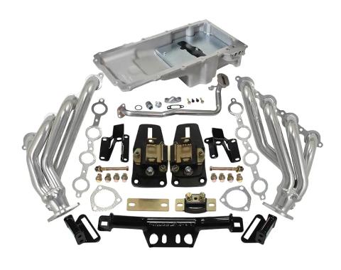 Classic Performance LS Engine Install Kit W/Headers for 59-64 Chevy Full Size 5964LS1-FRK