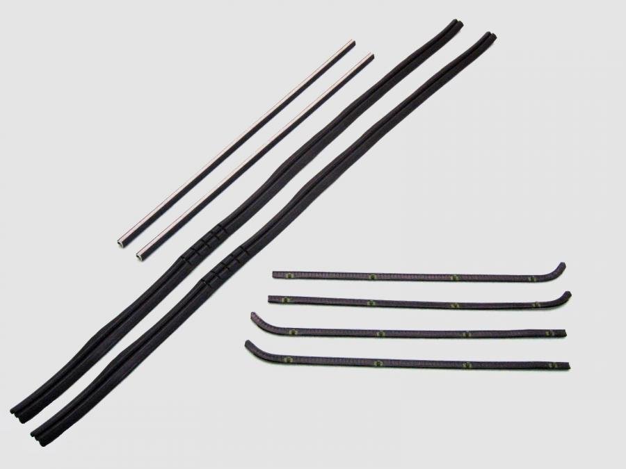Fairchild KF1006-10 Complete Weatherstrip Kit For 1973-1979 Ford F-Series Pickup - Inner/Outer Belt, Channel & Seal Set - View #2