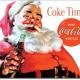 Tin Sign, COKE Santa - COKE Time