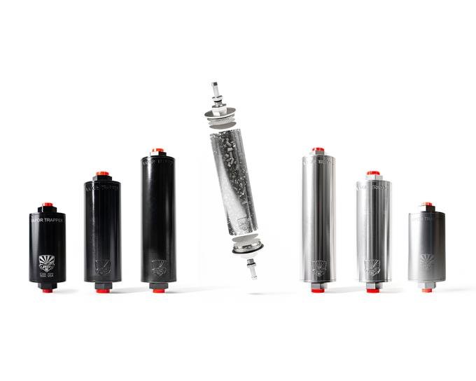 Vapor Trapper&trade; Universal Charcoal Canister Fuel Tank Vent Line Vapor Filter