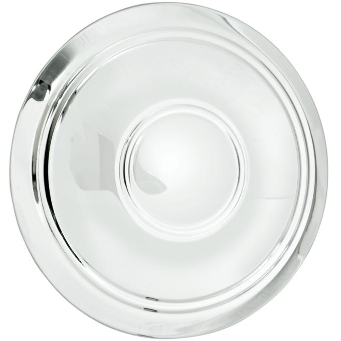 Coker Tire Chevrolet Police Cap Plain Stainless 7.0 inch Back I.D. 1002-S