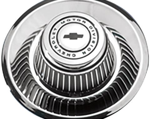 Coker Tire Chevrolet Derby Cap Script & Bowtie 7.0" Back I.D. 1012-A