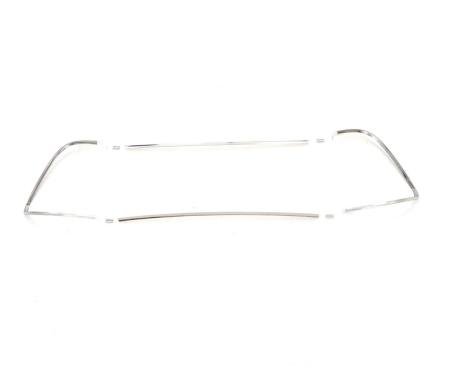 AMD Windshield Reveal Molding Set, 8pcs, 55-59 Chevy GMC Pickup Suburban X385-4055-S