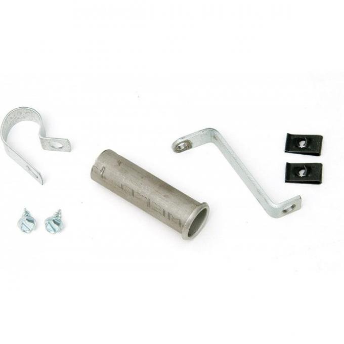 Full Size Chevy Antenna Mounting Hardware Kit, 2-Door Hardtop & Sedan, Left Or Right, 1963-1964